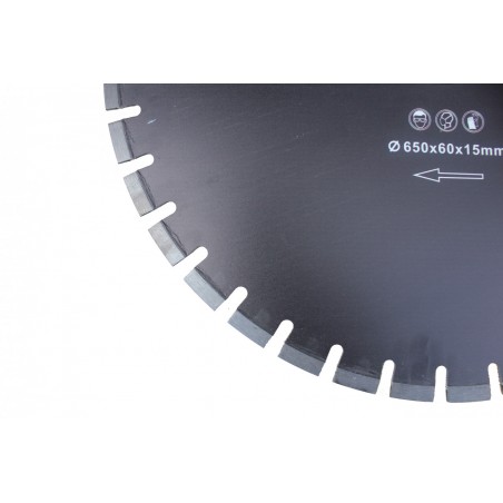 Disc DiamantatExpert pt. Caramida, Poroton, Mat. Constructii 650x60 (mm) Profesional Standard