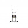 17701 VOREL Scara telescopica din aluminiu 13 trepte 3.8 m