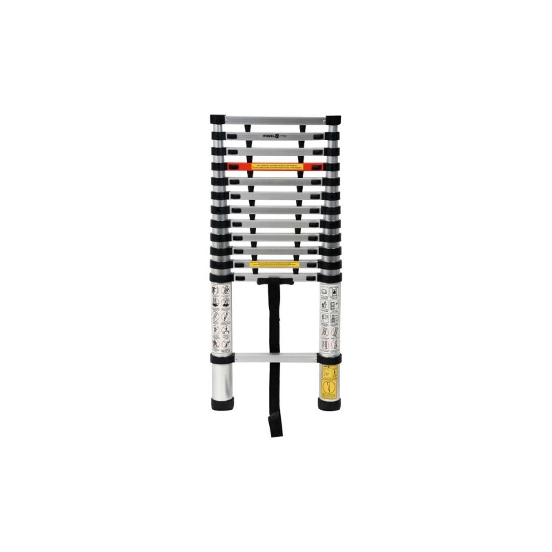 17702 VOREL Scara telescopica 13 trepte, 3.8 m