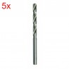 21963 STHOR Set 5 burghie pentru metal 12 mm, HSS DIN 338