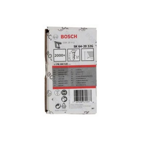 2608200528 BOSCH Set 2000 cuie 32x2.8x1.6mm pT. capsatorul GSK 18V-Li