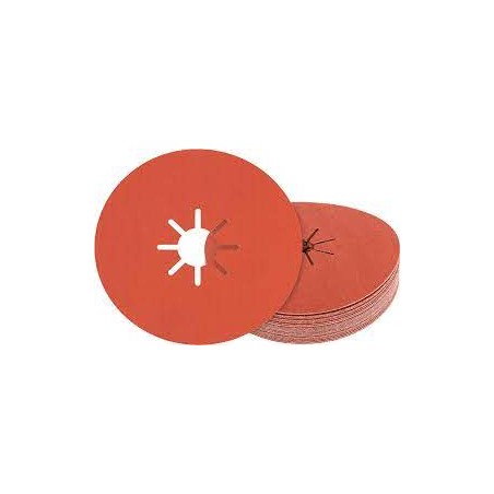 2608621818 BOSCH Set 25 discuri din fibre ceramice 100 mm, 16 mm, G 80