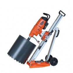 Masina de carotat profesionala pt. beton armat si materiale dure Ø606mm, 5.98kW, stand inclus
