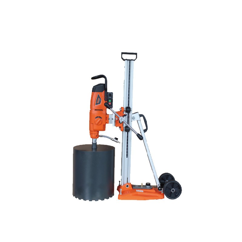 Masina de carotat profesionala pt. beton armat si materiale dure Ø606mm, 5.98kW, stand inclus