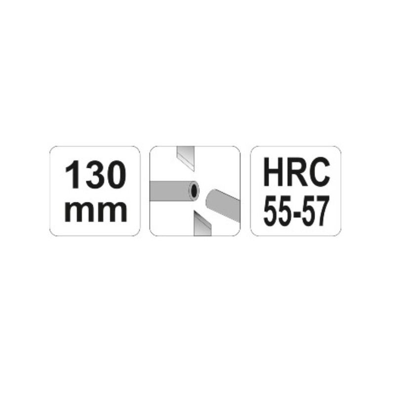 YT-2263 YATO Cleste pentru taiere, izolat, 130 mm