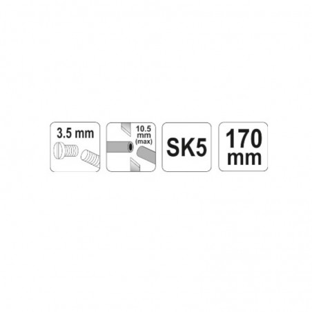 YT-2279 YATO Cleste pentru taierea firelor, 170 mm