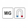 YT-08710 YATO Suport magnetic pentru cleste portelectrod MIG