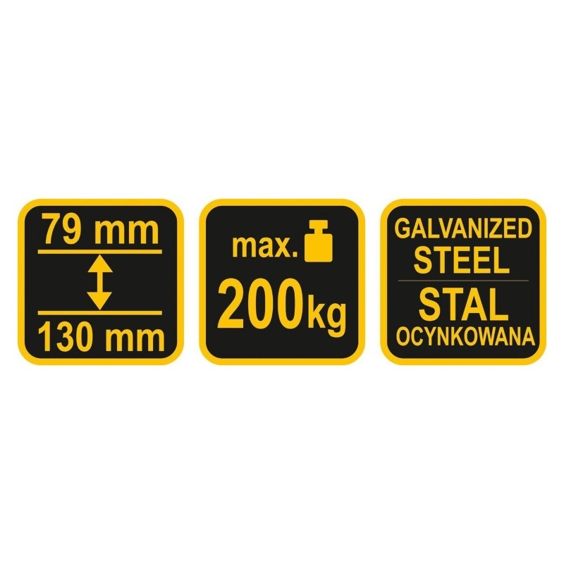 29404 VOREL Suport metalic reglabil, pentru lucru, 79-130 cm