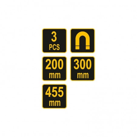 57830 VOREL Set 3 benzi magnetice