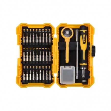 65025 VOREL Set surubelnita cu 31 biti