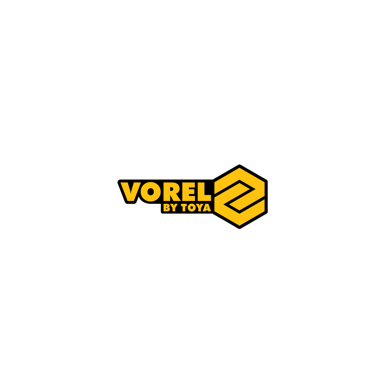 66210 VOREL Set biti si adaptori, prindere hexagonala 1/4"