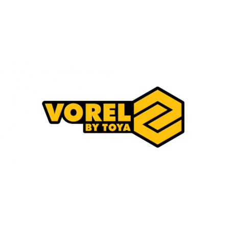 66210 VOREL Set biti si adaptori, prindere hexagonala 1/4"