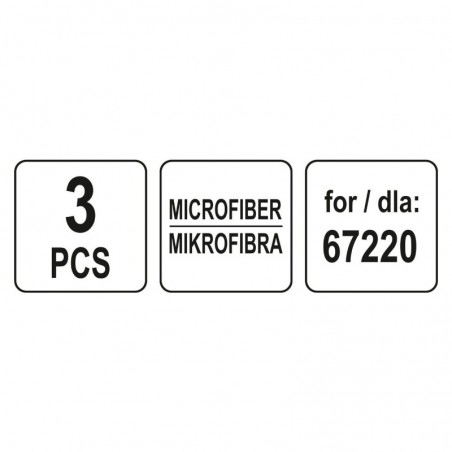 67222 LUND Rezerva microfibra pentru aspiratorul 67221