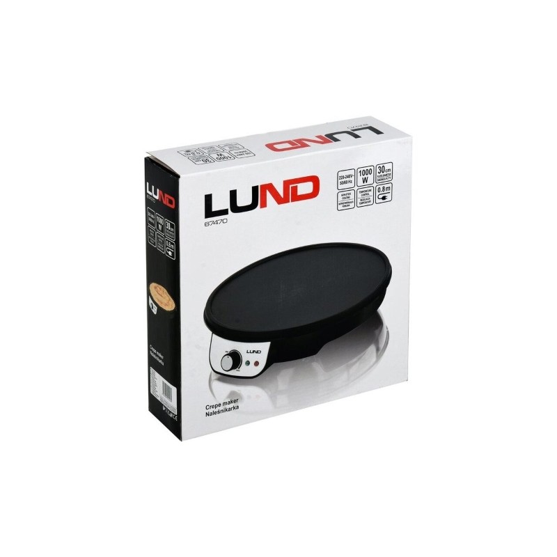 67470 LUND Plita pentru clatite 1000W, 30cm