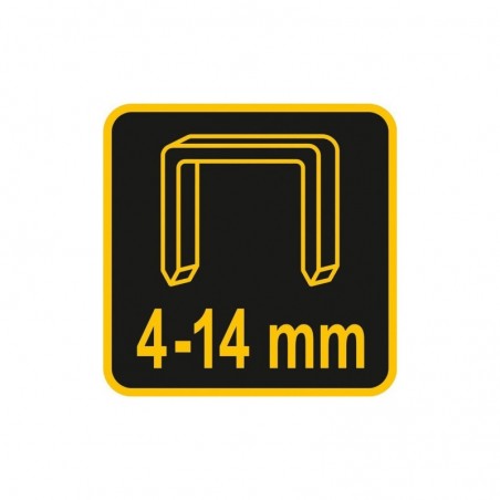 71052 VOREL Capsator tapiterie din metal, capse 4-14 mm