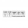 71838 FALA Racord flexibil F/M 3/8" 3/8", lungime 1000 mm
