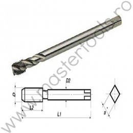 Tarozi universali cu filet tip C/35° RSP metric fin HSS-E Volkel