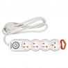 72356 STHOR Prelungitor electric 5 prize si intrerupator, lungime 1.5 m
