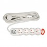 72358 STHOR Prelungitor electric 5 prize si intrerupator, lungime 5 m