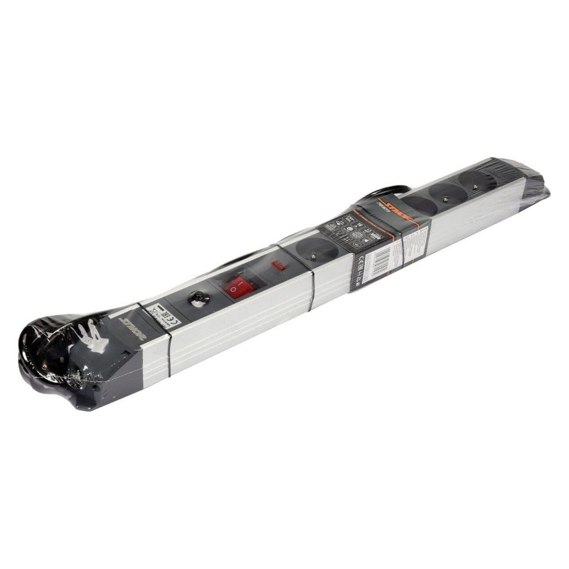 72373 STHOR Prelungitor electric cu 6 prize, intrerupator, lungime 3 m
