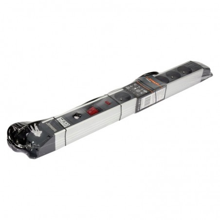 72373 STHOR Prelungitor electric cu 6 prize, intrerupator, lungime 3 m