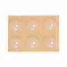 74914 VOREL Picioruse din silicon mobilier, diametru 1.9 cm, 6 bucati