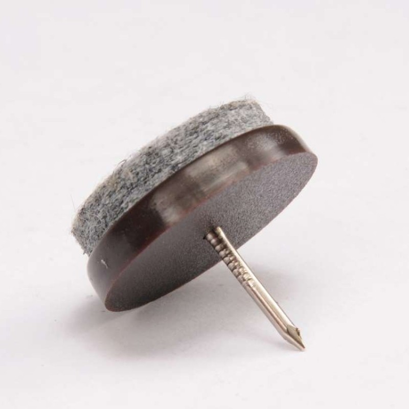 74922 VOREL Picioruse pasla pentru mobilier, diametru 24 mm, 12 bucati