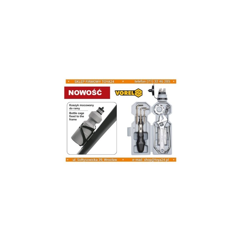 77795 VOREL Set reparatii biciclete 18 piese