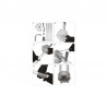 78002 VOREL Pompa manuala din aluminiu de transfer ulei, 20 l/min