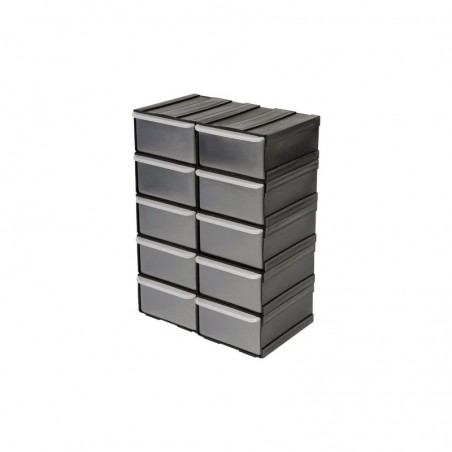78785 VOREL Organizator cu 10 sertare, 22,5x15,5x10 cm