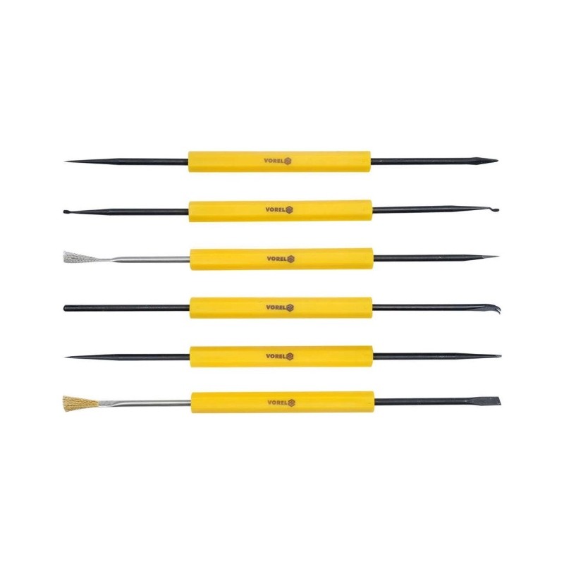 79398 VOREL Set instrumente pentru lipit, 6 bucati