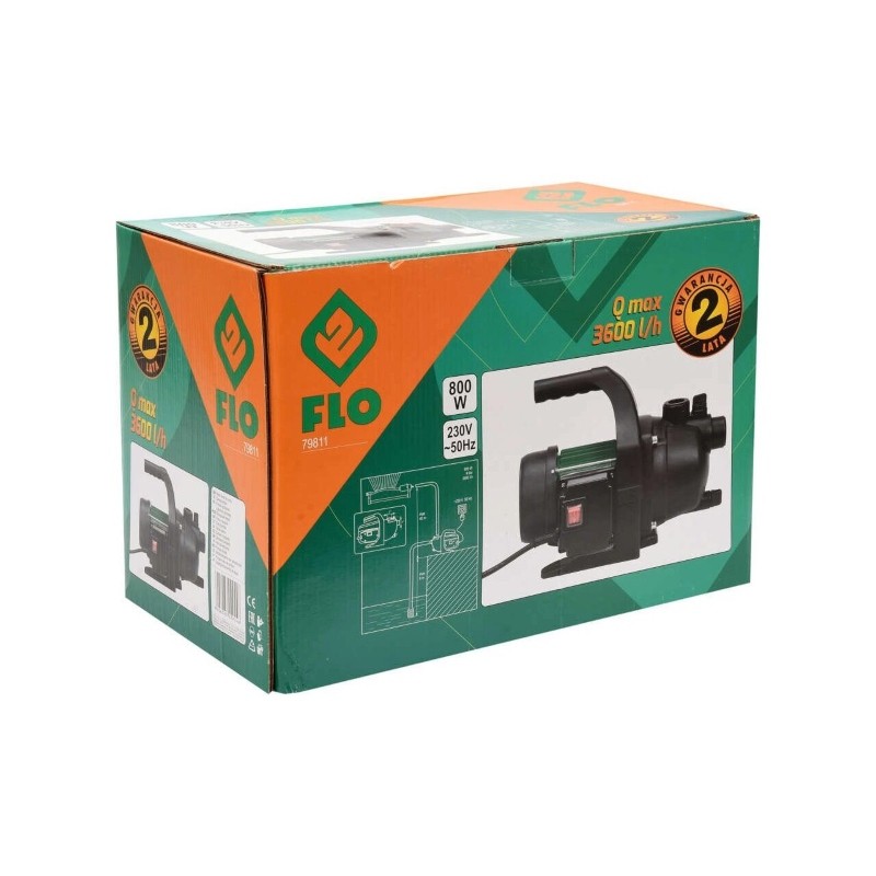 79811 FLO Pompa submersibila putere 800 W, debit maxim 3600 L/h