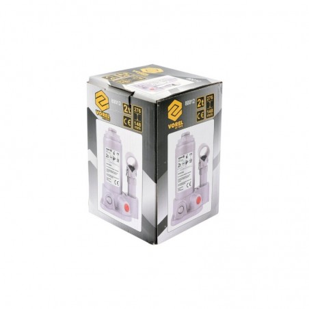 80012 VOREL Cric hidraulic, capacitate ridicare maxima 2 T, 148-276 mm