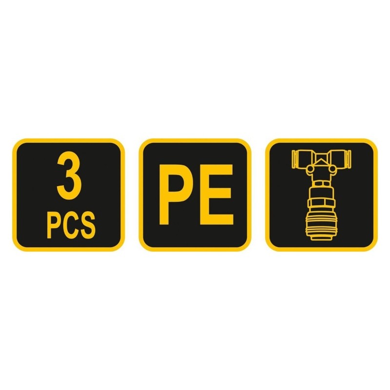 81634 VOREL Set pistol pentru suflat cu furtun