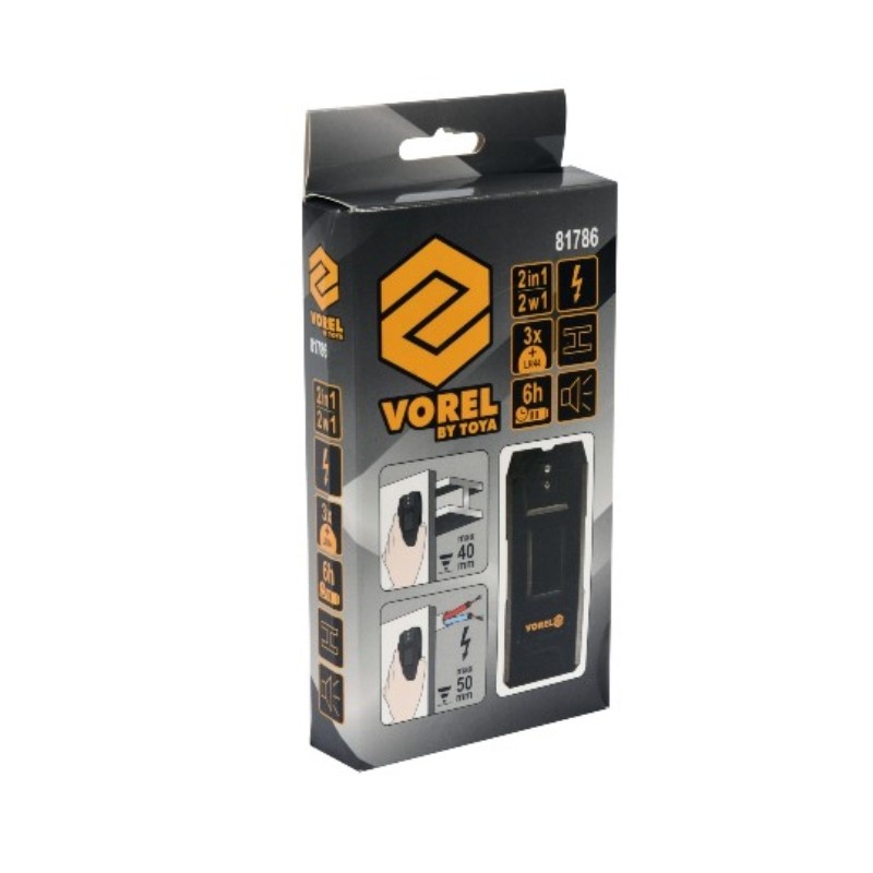 81786 VOREL Detector de prodiluri metal si cabluri