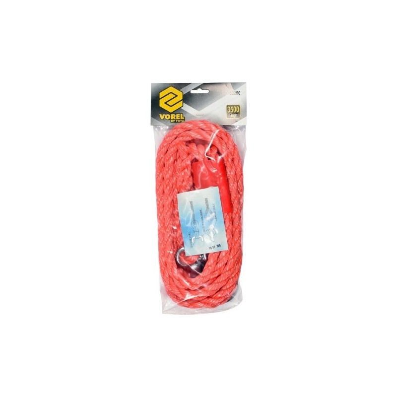 82200 VOREL Franghie impletita de tractare 3500 kg, cu doua carlige