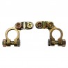 82431 VOREL Set doua cleme pentru baterie auto