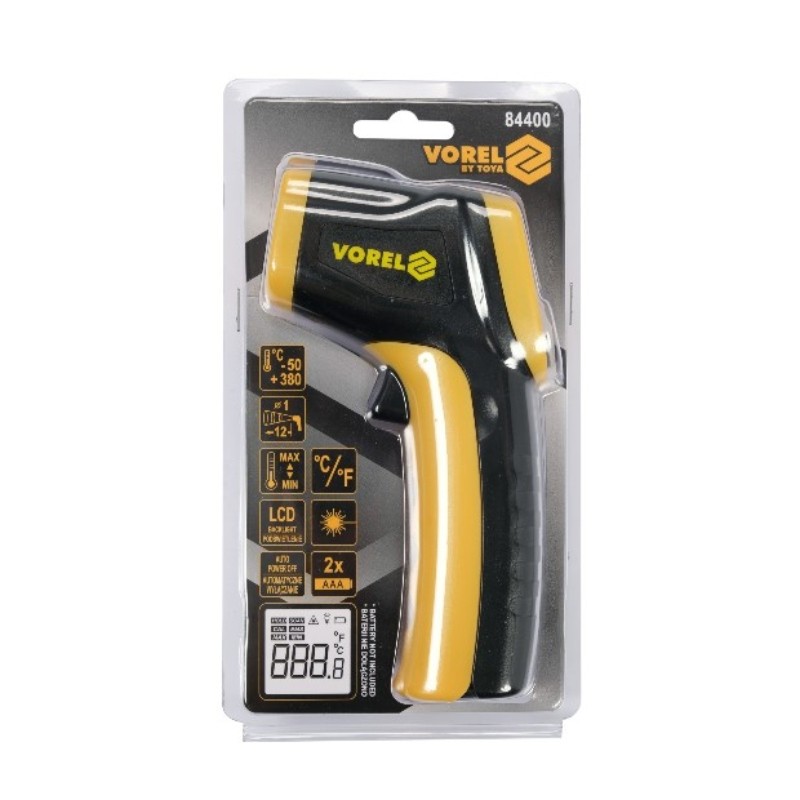 84400 VOREL Pirometru -50°C ~ +380°C