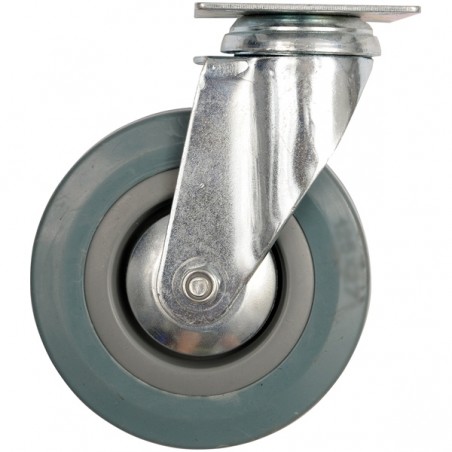 87364 VOREL Roata din cauciuc cu frana 125x27x161mm 50 kg