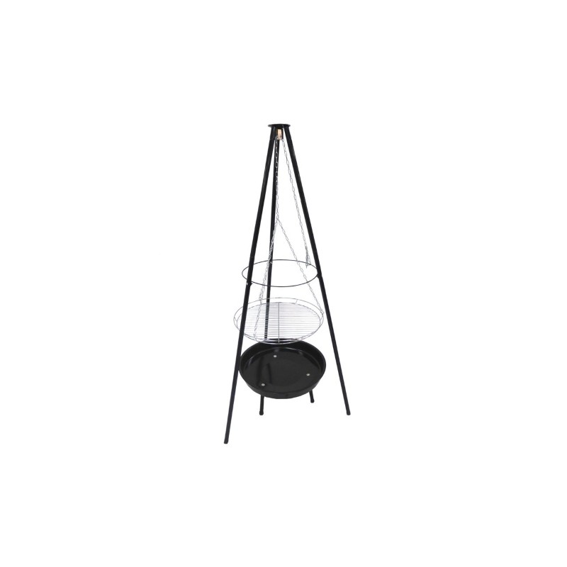 99524 LUND Gratar cu trepied si lant 52 cm