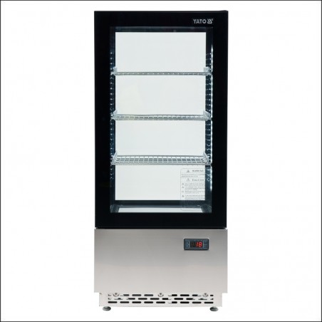 YG-05060 YATO Vitrina frigorifica 180 W, 78 L, 43 X 39 X 98.6 cm