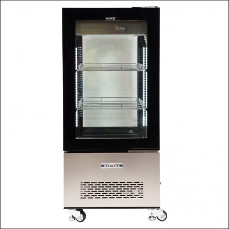 YG-05064 YATO Vitrina frigorifica 636 W, 270 L, 65 x 65 x 150 cm