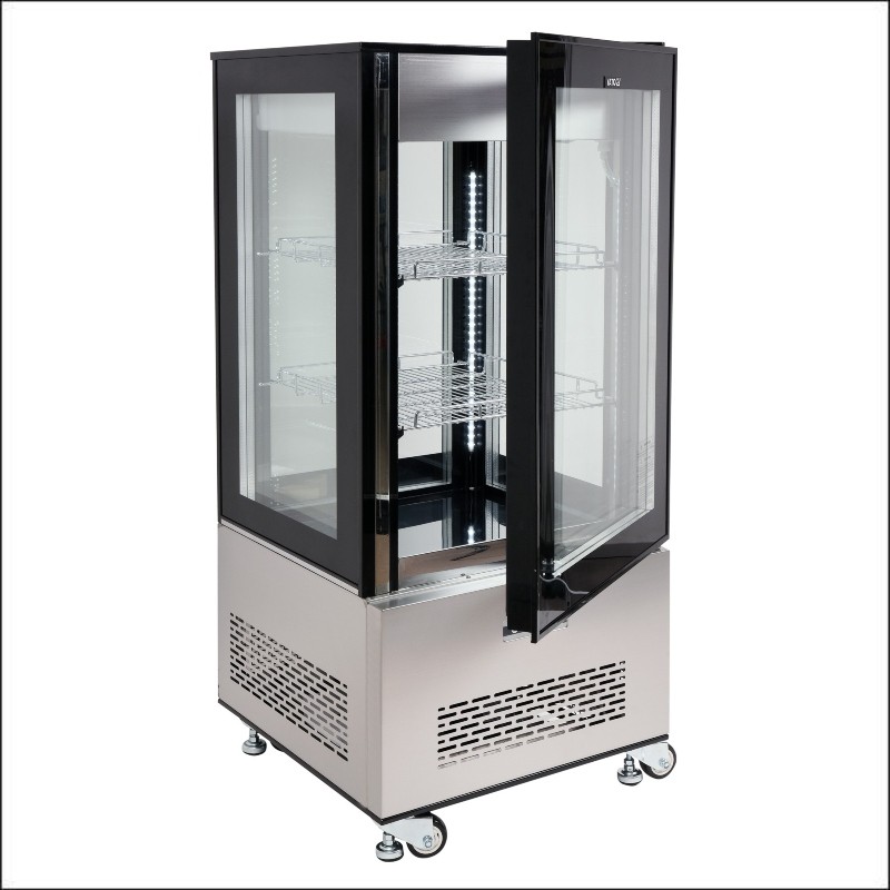 YG-05064 YATO Vitrina frigorifica 636 W, 270 L, 65 x 65 x 150 cm