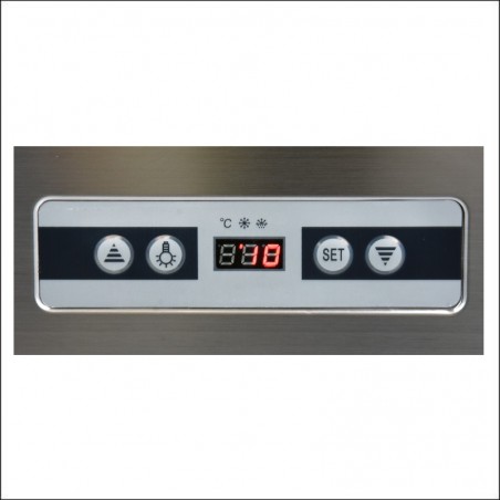 YG-05064 YATO Vitrina frigorifica 636 W, 270 L, 65 x 65 x 150 cm