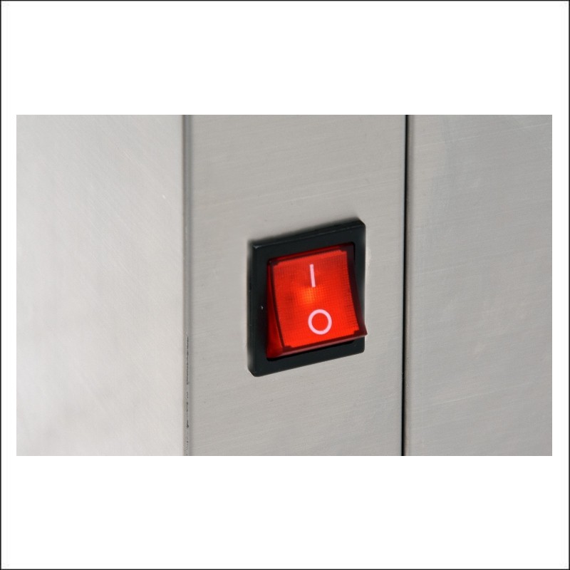 YG-05064 YATO Vitrina frigorifica 636 W, 270 L, 65 x 65 x 150 cm