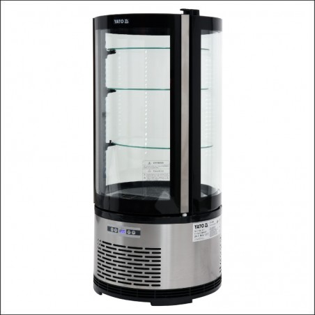 YG-05094 YATO Vitrina frigorifica 170 W, 100 L, 48 x 48 x 103 cm
