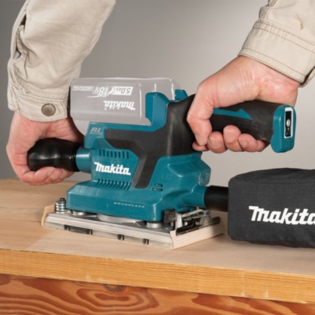 DBO381ZU MAKITA Masina de slefuit Li-Ion LXT 18 V, 93 x 185 mm, AWS