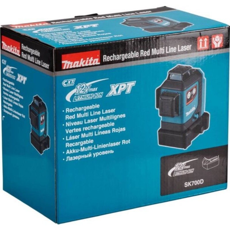 SK700D MAKITA Nivela laser multi-linie compatibila CXT 12Vmax