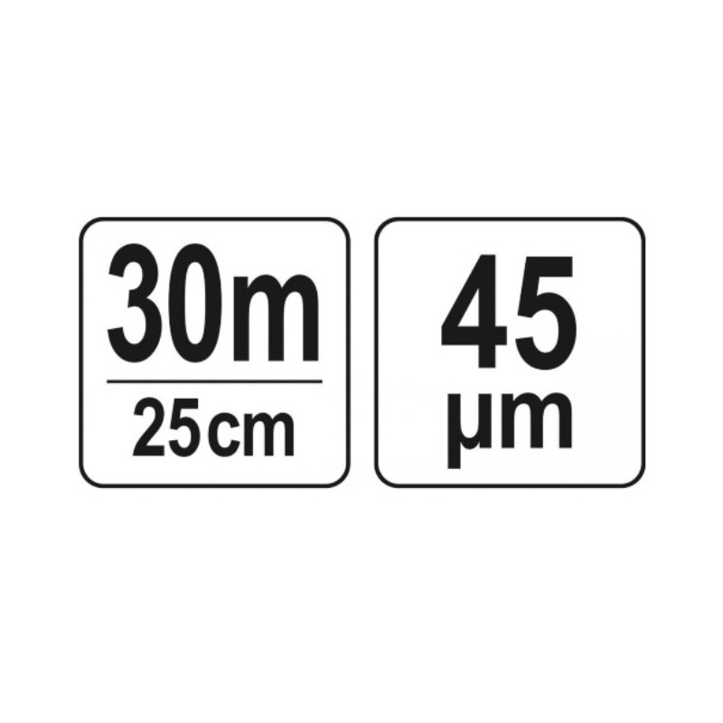 YT-54300 YATO Folie de protectie autoadeziva latime 25cm, lungime 30m