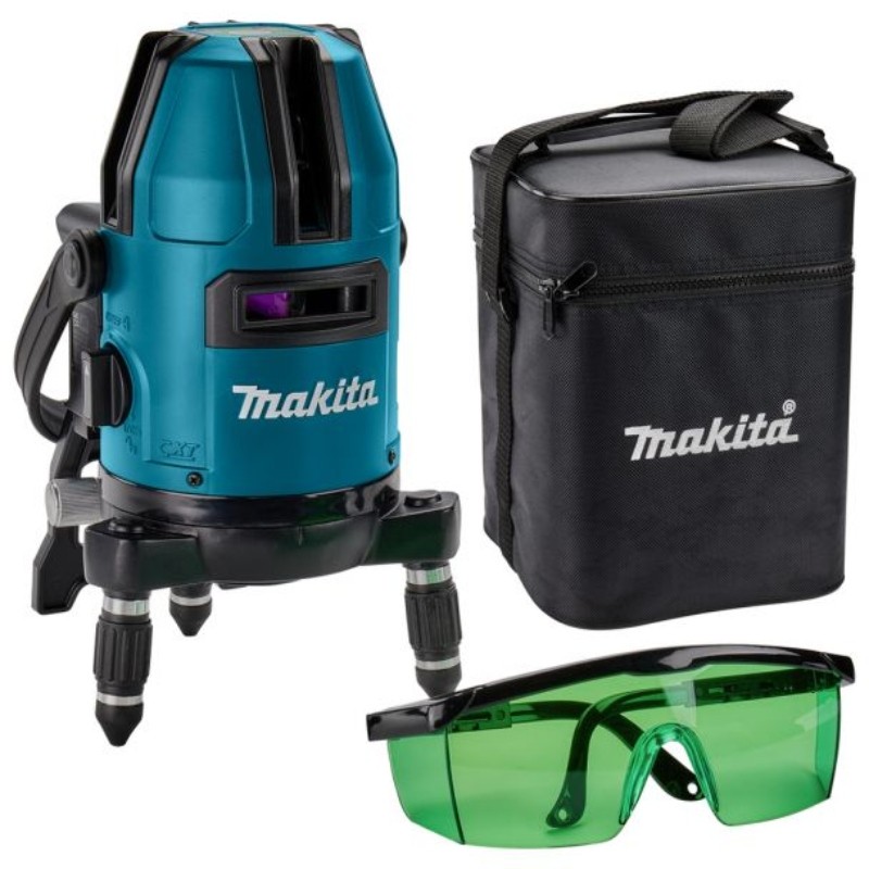 SK20GD MAKITA Nivela laser cu 3 linii,  culoare verde